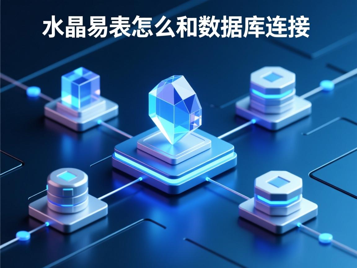 谁知道水晶易表怎么和数据库连接  第2张