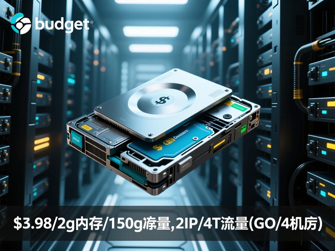 budgetvm-$3.98/2g内存/150g硬盘/2IP/4T流量/G口/4机房
