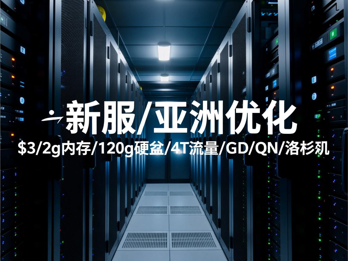 hostodo-上新服/亚洲优化/$3/2g内存/120g硬盘/4T流量/G口/QN/洛杉矶