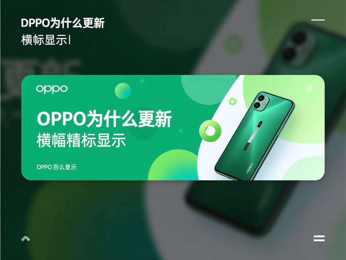 oppo为什么更新过横幅不显示