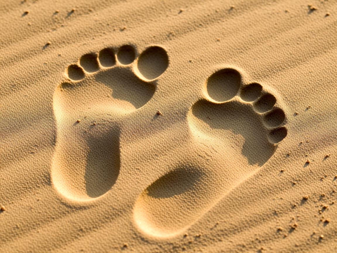 微信附近为什么会有脚印  第1张