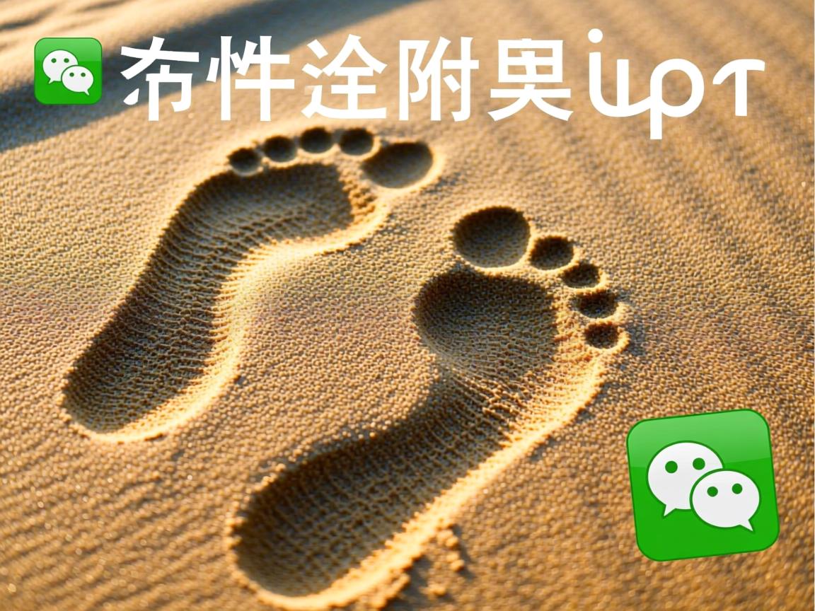微信附近为什么会有脚印  第3张