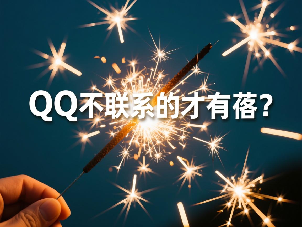 为什么qq不联系的人会有火花  第1张