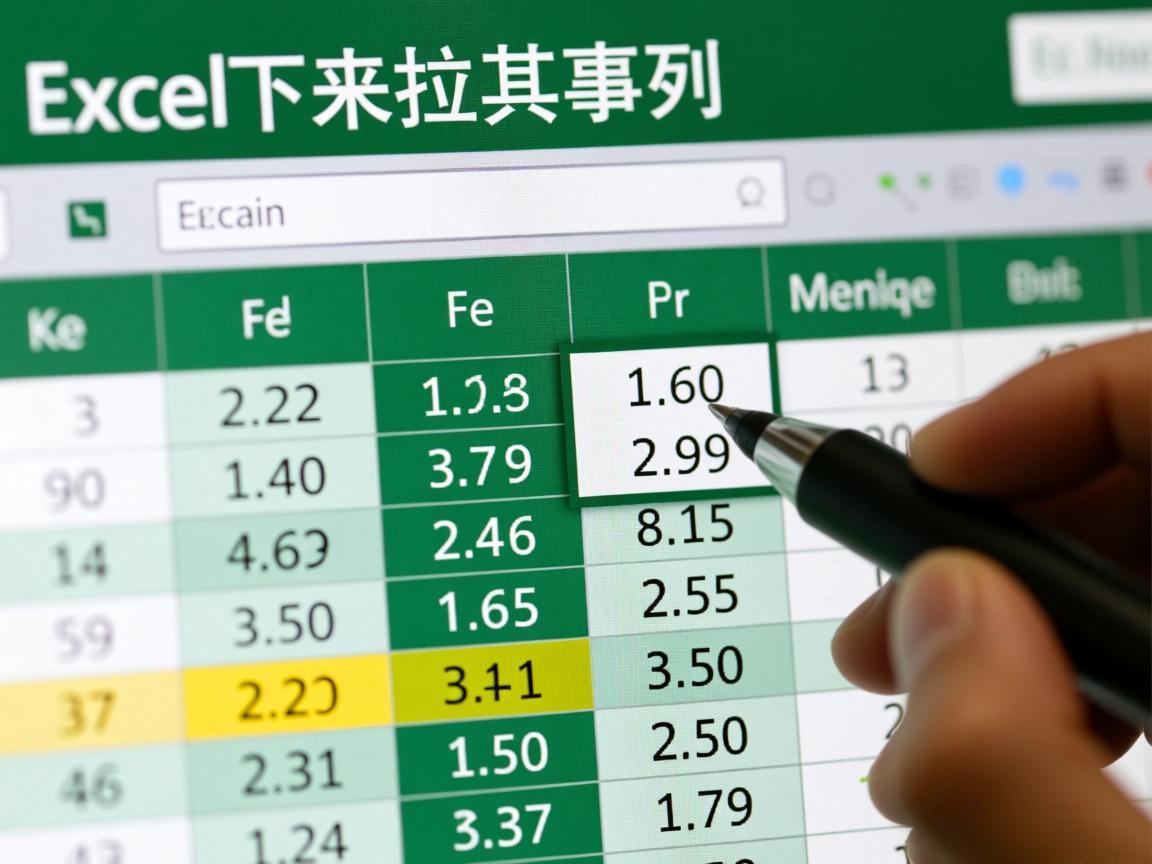 为什么excel下来拉不按序列  第3张