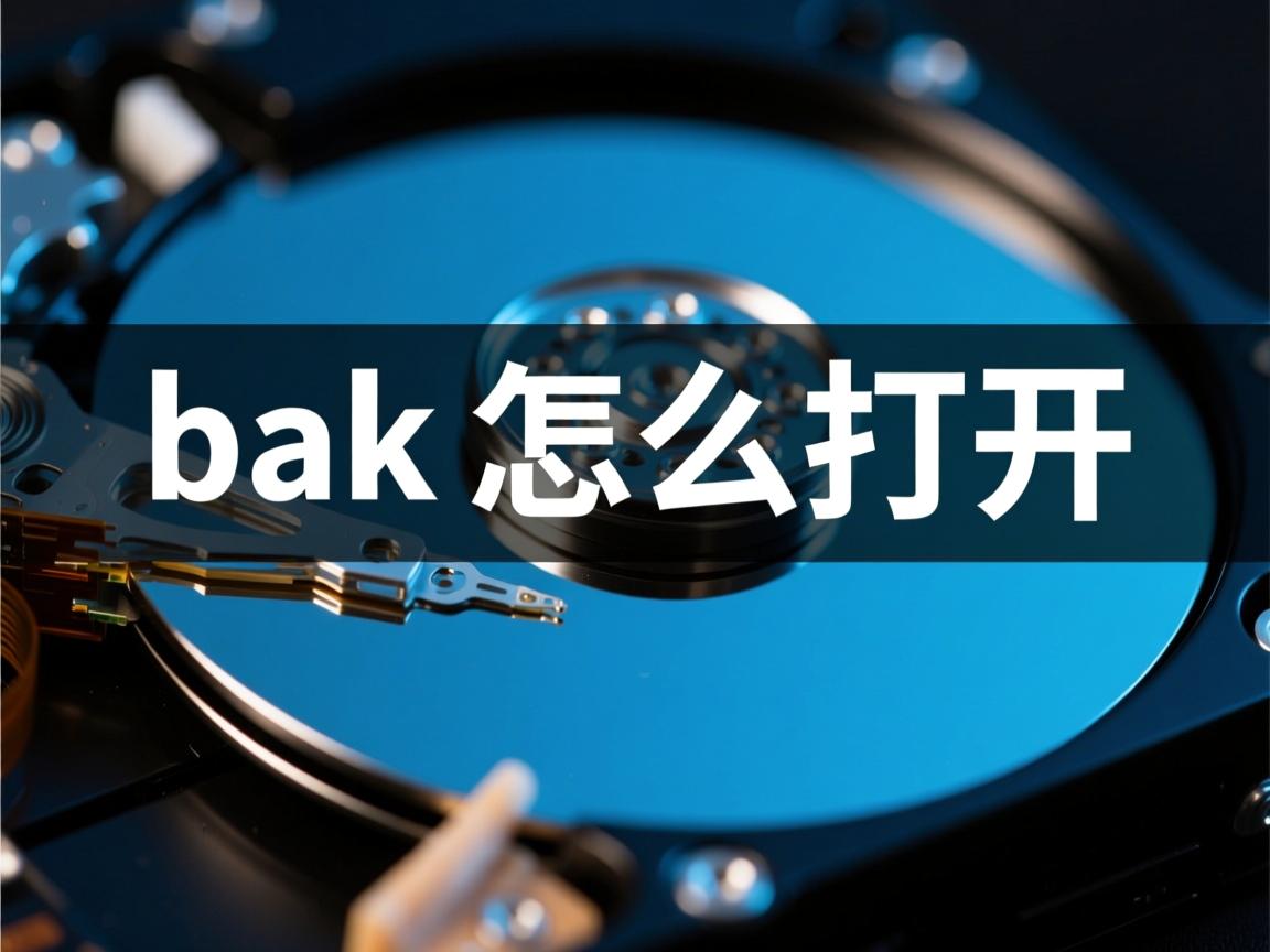 数据库.bak怎么打开  第1张