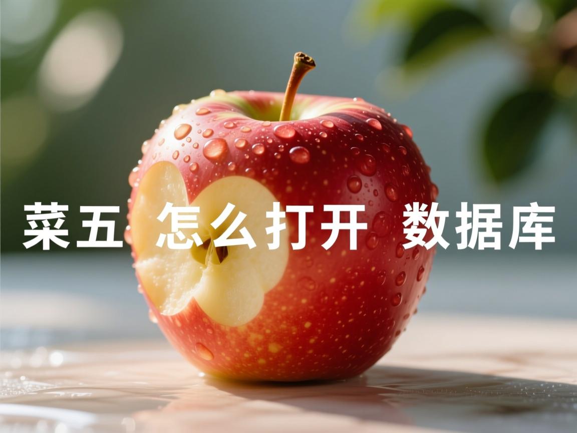 苹果五怎么打开数据库  第3张