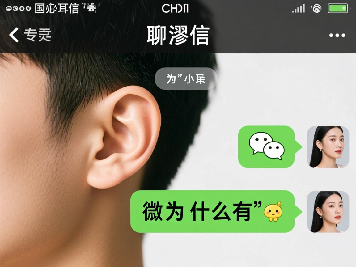 微信聊天为什么有小耳朵