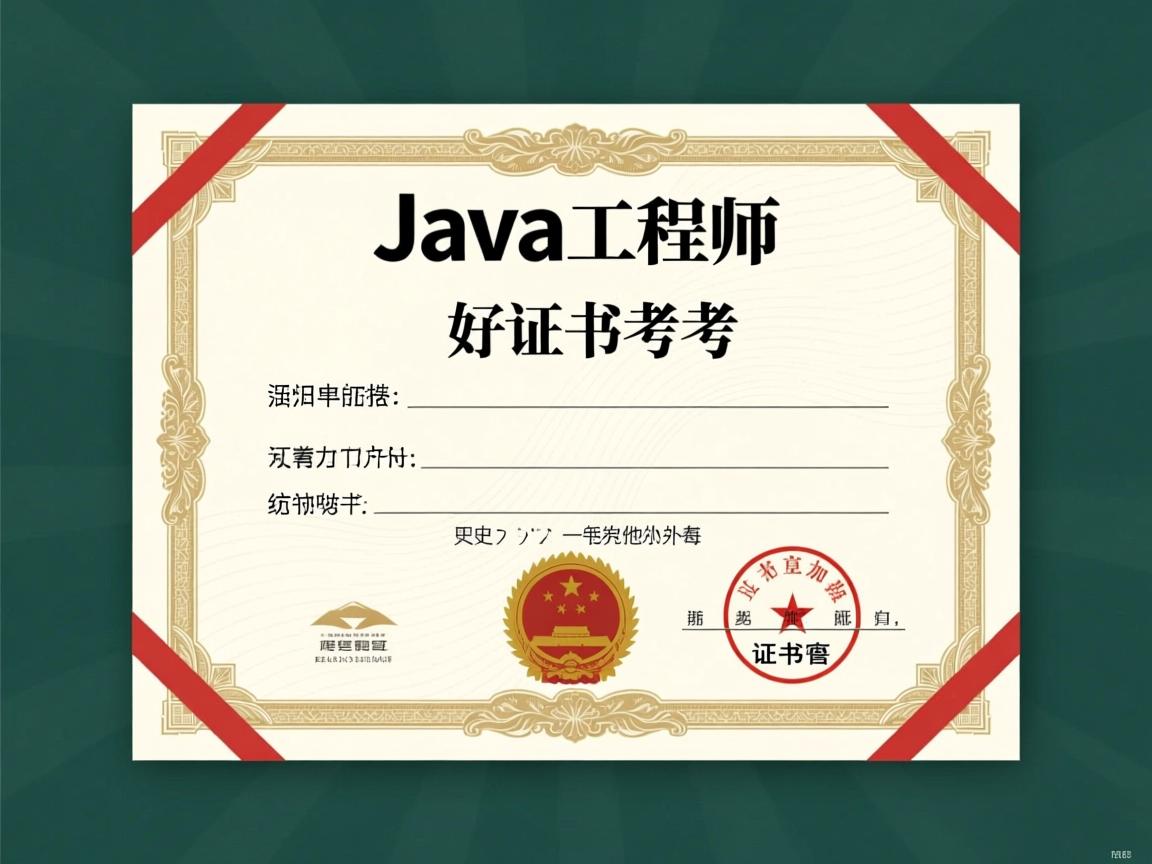 java工程师证书怎么考  第2张
