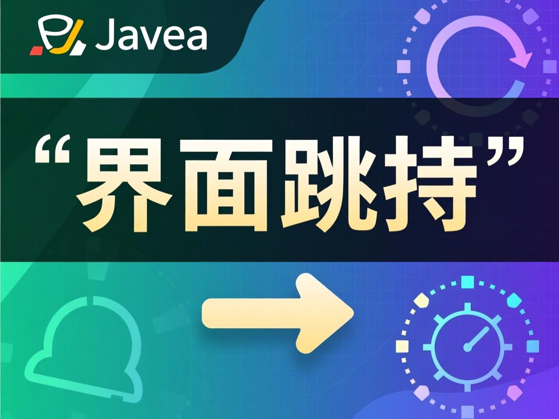 在java中怎么界面跳转