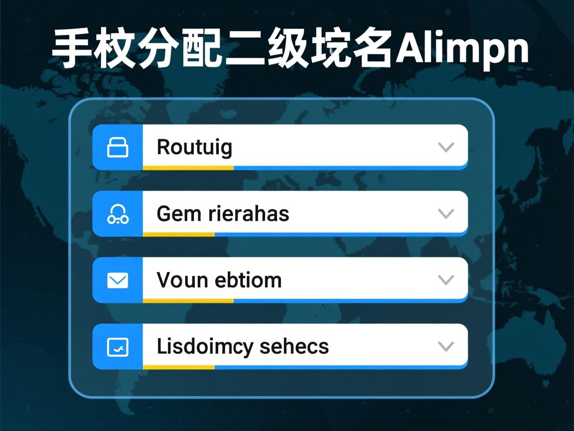 虚拟主机分配二级域名  第1张