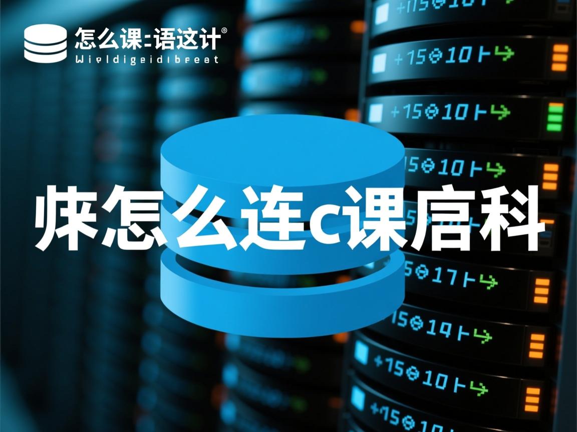 数据库怎么连c语言  第1张