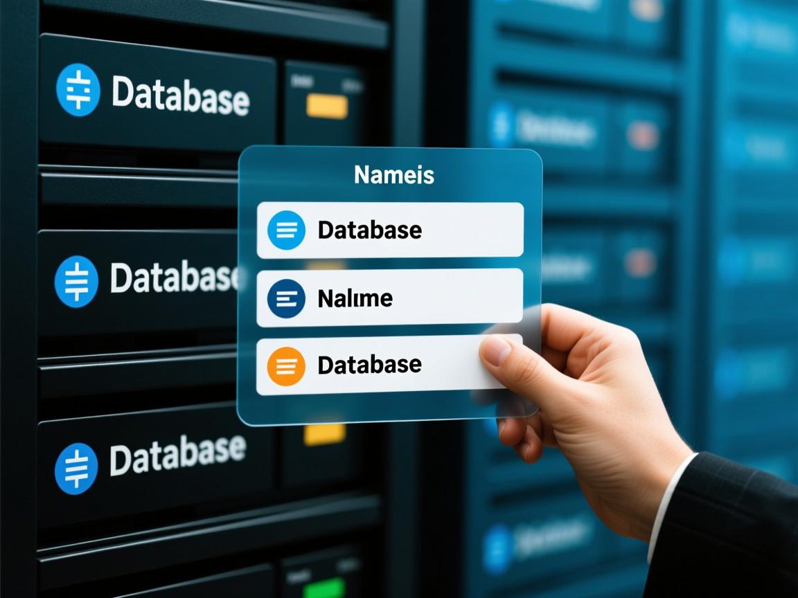 怎么为数据库更名  第3张