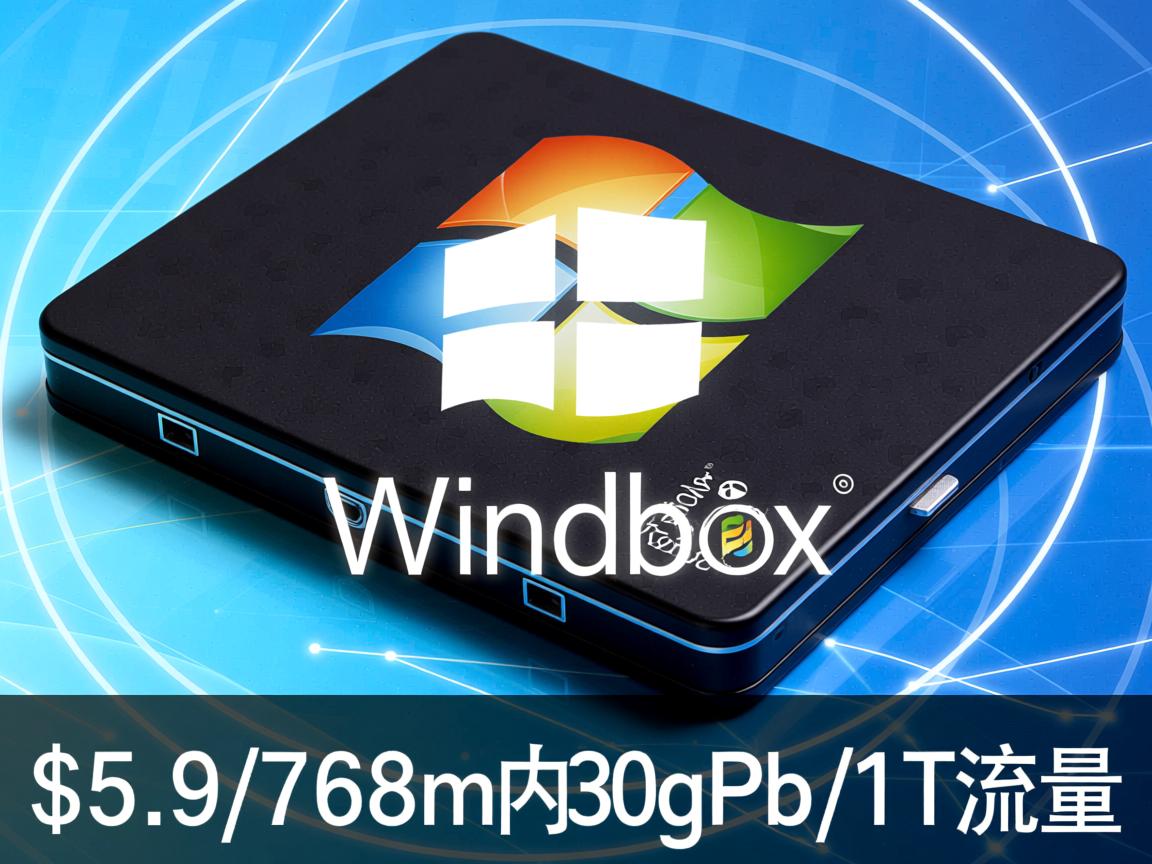 stablebox-windows/$5.9/768m内存/30g硬盘/1T流量 第1张 stablebox-windows/$5.9/768m内存/30g硬盘/1T流量 第1张