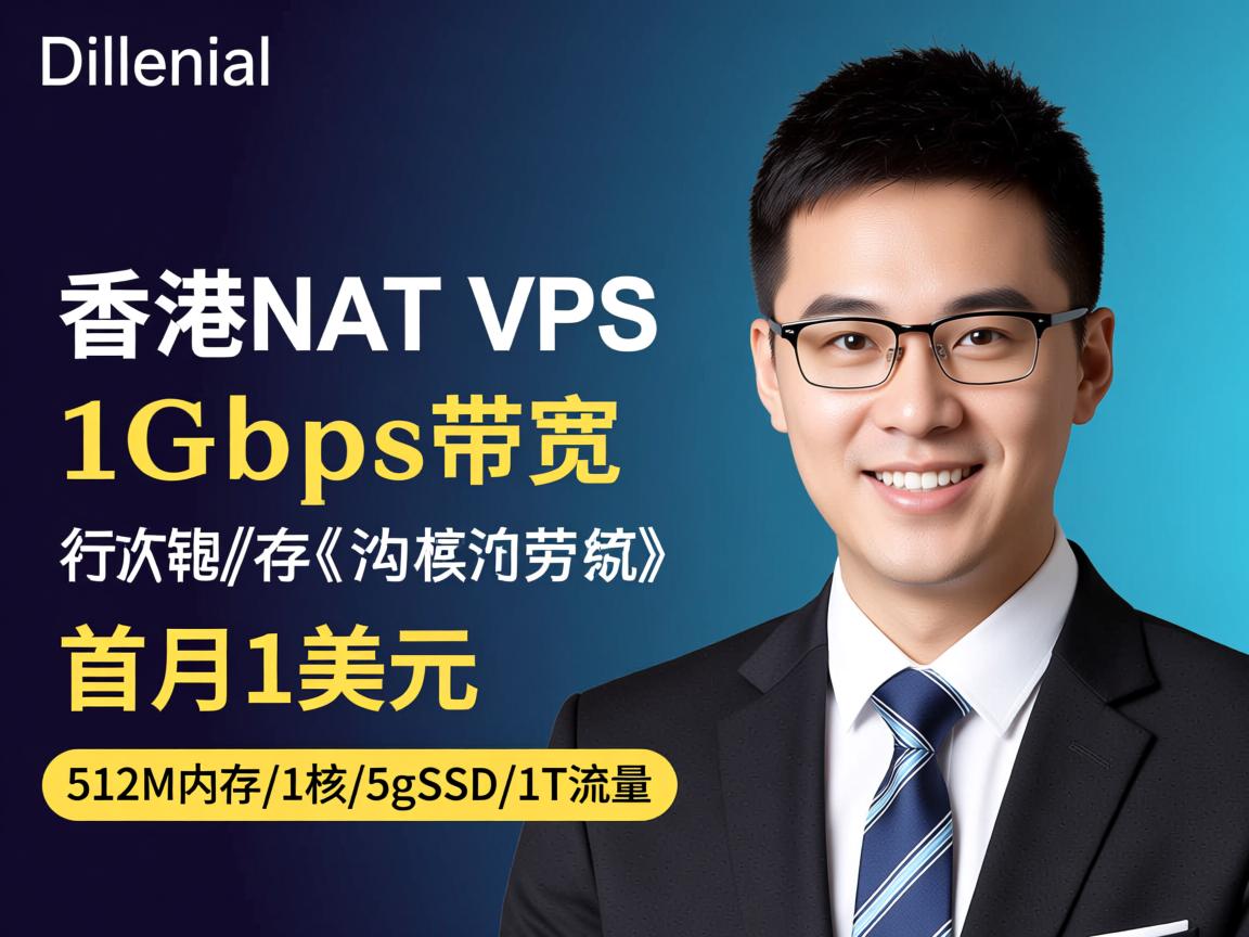 millenial:香港NAT VPS,1Gbps带宽,首月1美元,512M内存/1核/5gSSD/1T流量 第1张 millenial:香港NAT VPS,1Gbps带宽,首月1美元,512M内存/1核/5gSSD/1T流量 第1张