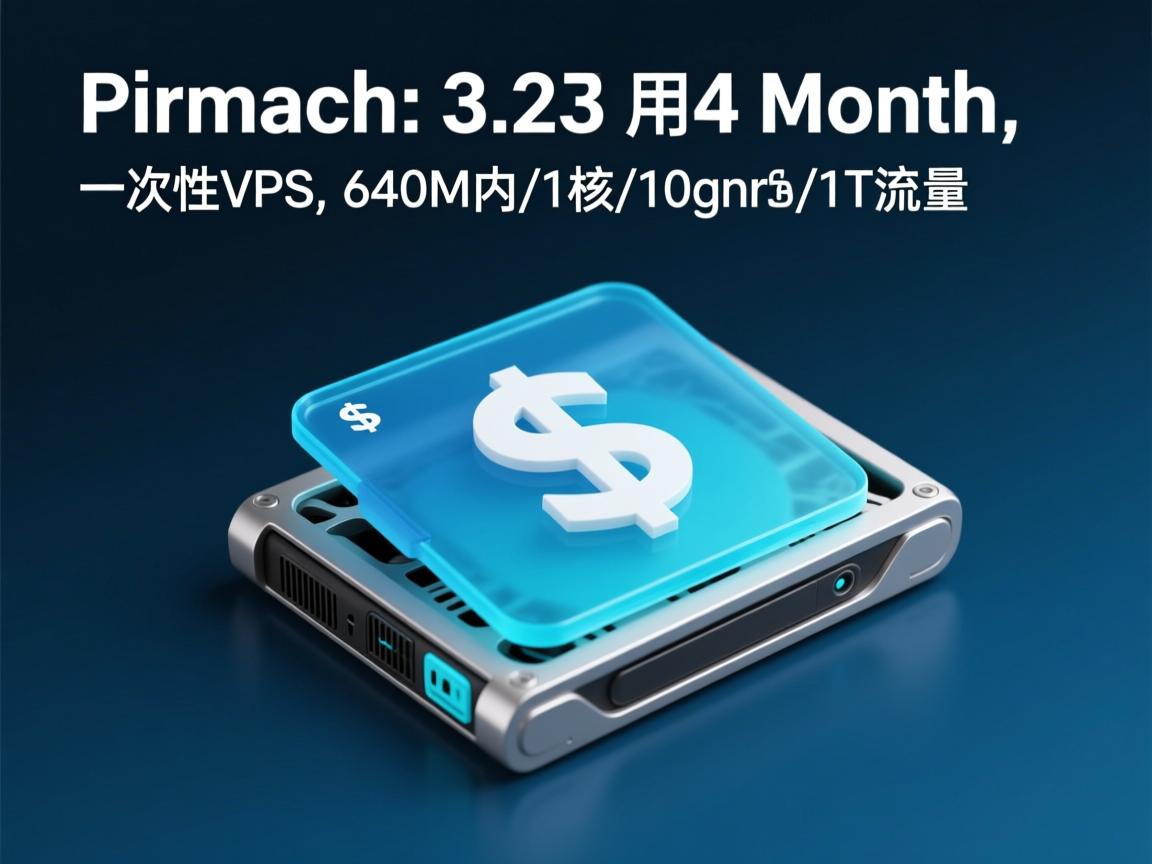 virmach：3.23美元用4个月，一次性VPS，640M内存/1核/10g硬盘/1T流量  第3张