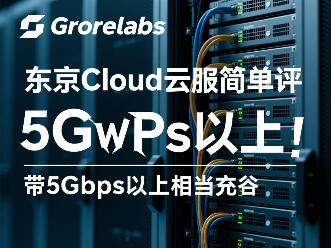gcorelabs日本东京Cloud云服务器简单测评，带宽在5Gbps以上相当充裕