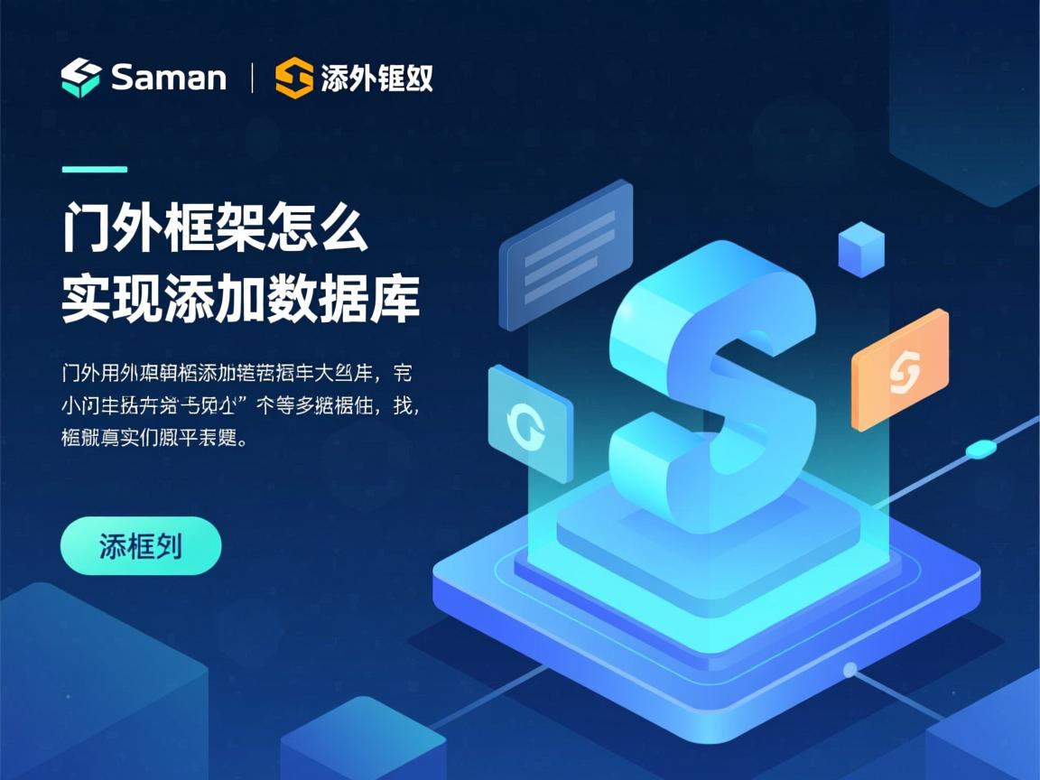 ssm框架怎么实现添加数据库 第3张 ssm框架怎么实现添加数据库 第3张