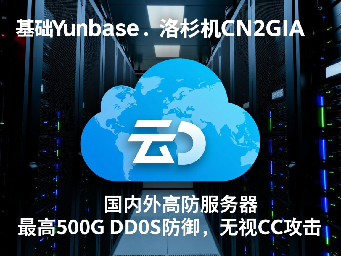 云基(Yunbase)，洛杉矶CN2GIA、国内外高防服务器，最高500G DDoS防御，无视CC攻击