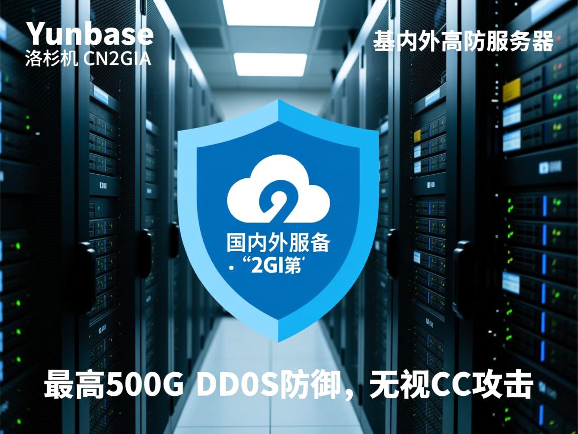 云基(Yunbase)，洛杉矶CN2GIA、国内外高防服务器，最高500G DDoS防御，无视CC攻击  第3张