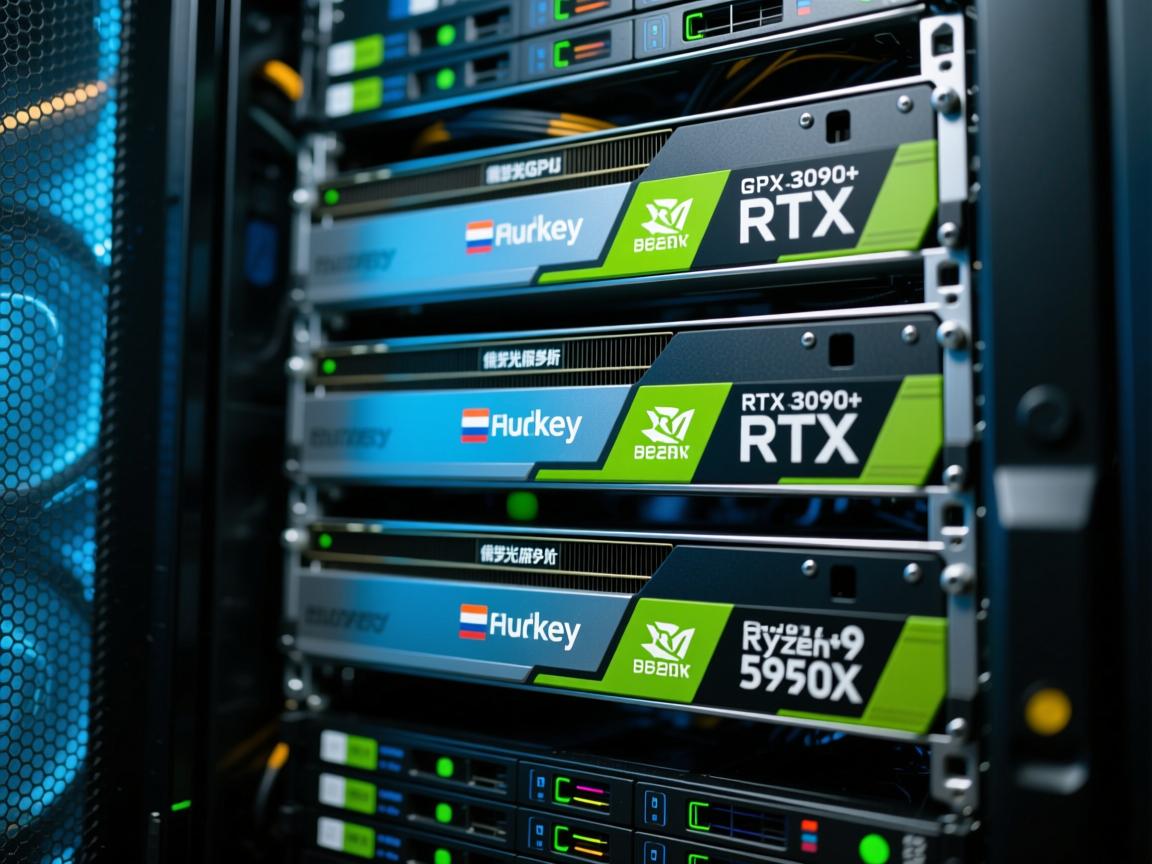 hostkey：荷兰/俄罗斯机房，追光GPU服务器，RTX3090+Ryzen9 5950X或I9-9900K