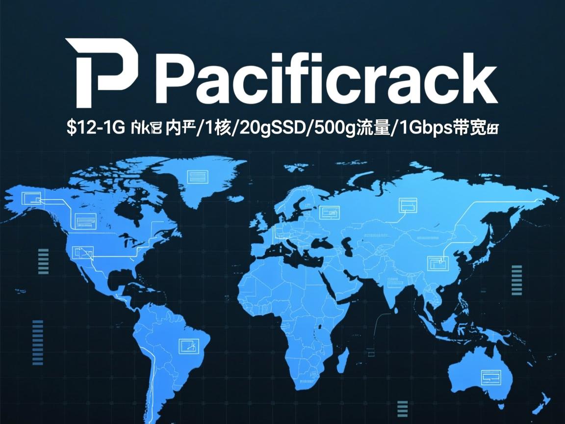 pacificrack：$12/年-1G内存/1核/20gSSD/500g流量/1Gbps带宽  第3张