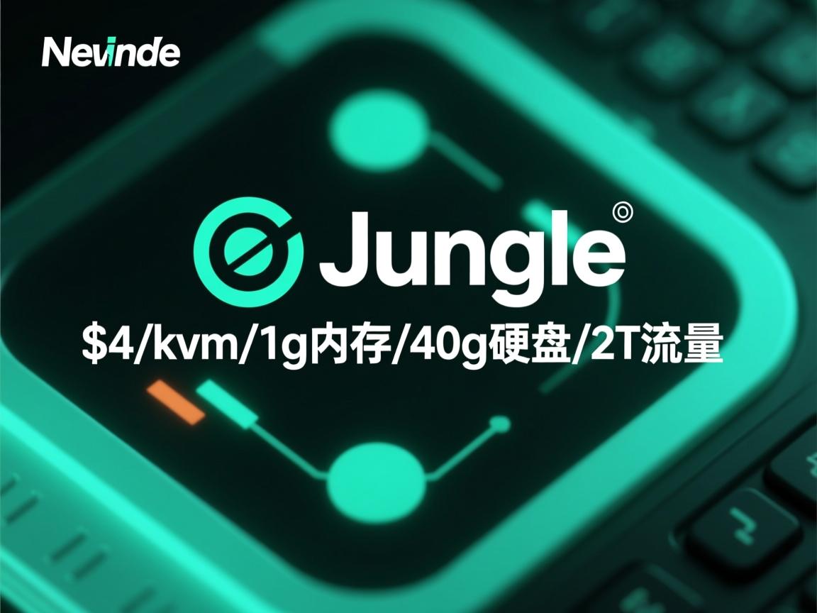 NodeJungle-$4/kvm/1g内存/40g硬盘/2T流量