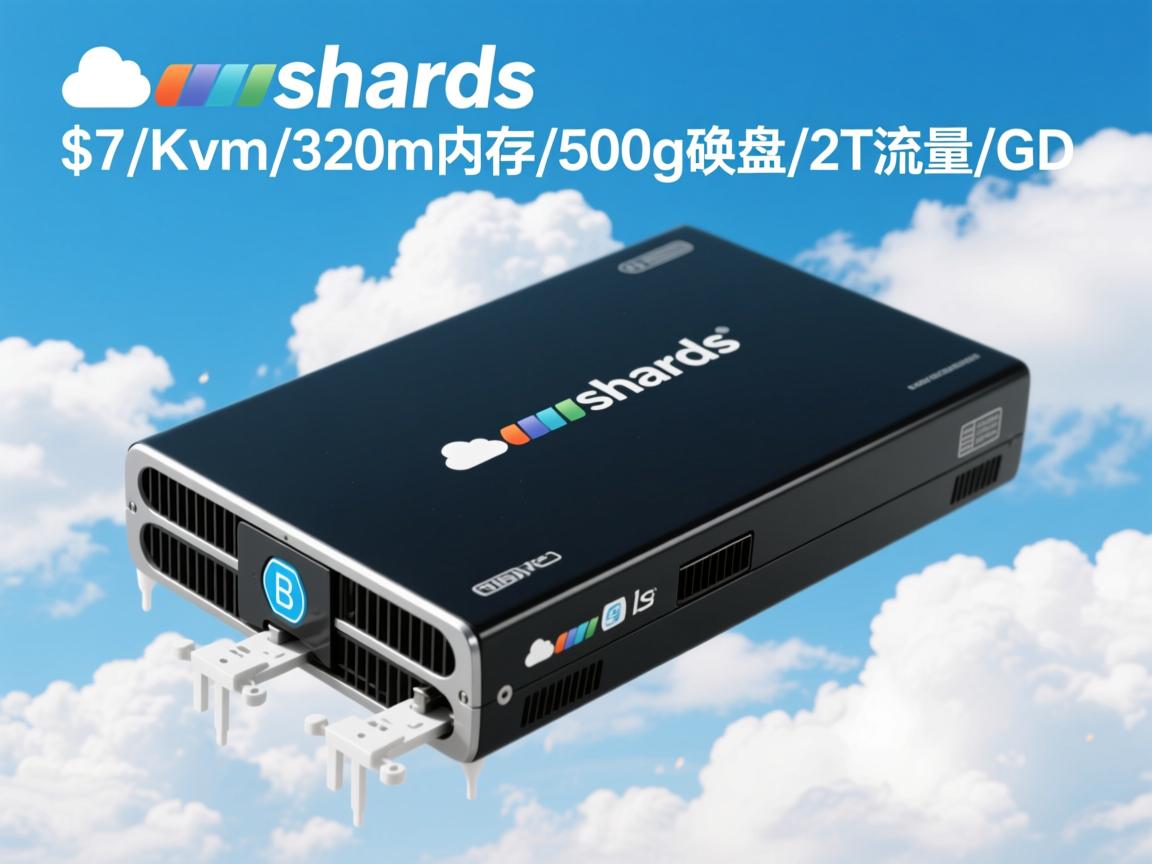 cloudshards-$7/Kvm/320m内存/500g硬盘/2T流量/G口  第2张