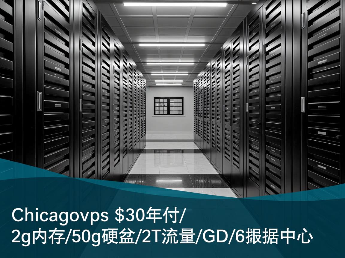 chicagovps-$30年付/2g内存/50g硬盘/2T流量/G口/6数据中心