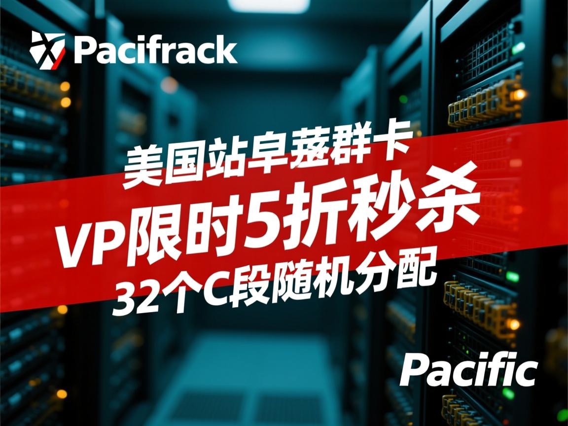 pacificrack美国站群VPS限时5折瞬秒，32个C段随机分配