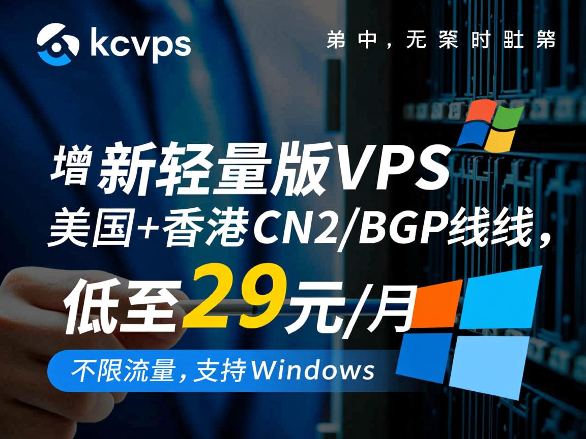 locvps：新增轻量版VPS，美国+香港，CN2+BGP线路，低至29元/月，不限流量，支持Windows  第3张
