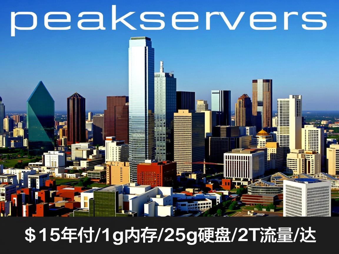 peakservers-$15年付/1g内存/25g硬盘/2T流量/达拉斯 第2张 peakservers-$15年付/1g内存/25g硬盘/2T流量/达拉斯 第2张