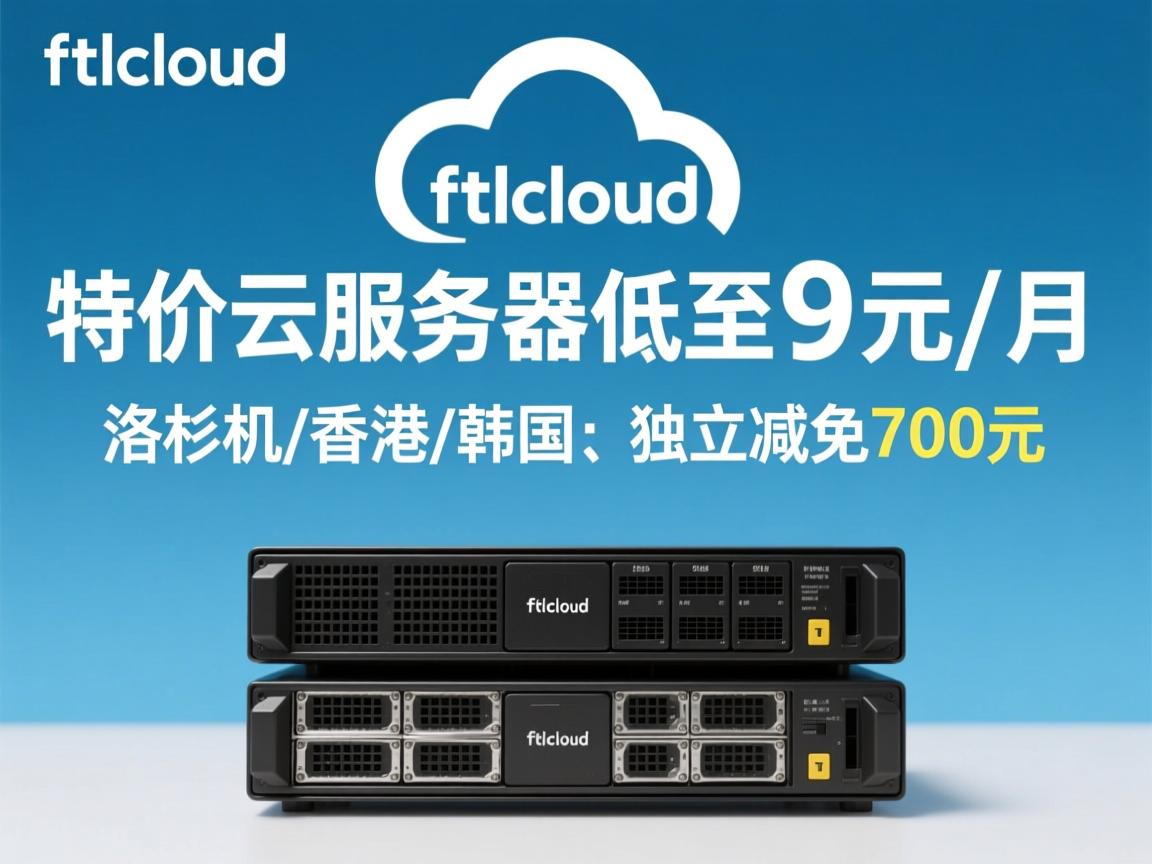 ftlcloud:特价云服务器低至9元/月,洛杉矶/香港/韩国;独立服务器减免700元 第1张 ftlcloud:特价云服务器低至9元/月,洛杉矶/香港/韩国;独立服务器减免700元 第1张