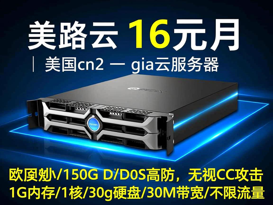 欧路云:16元/月,美国cn2 gia云服务器,150G DDoS高防,无视CC攻击,1G内存/1核/30g硬盘/30M带宽/不限流量 第3张 欧路云:16元/月,美国cn2 gia云服务器,150G DDoS高防,无视CC攻击,1G内存/1核/30g硬盘/30M带宽/不限流量 第3张