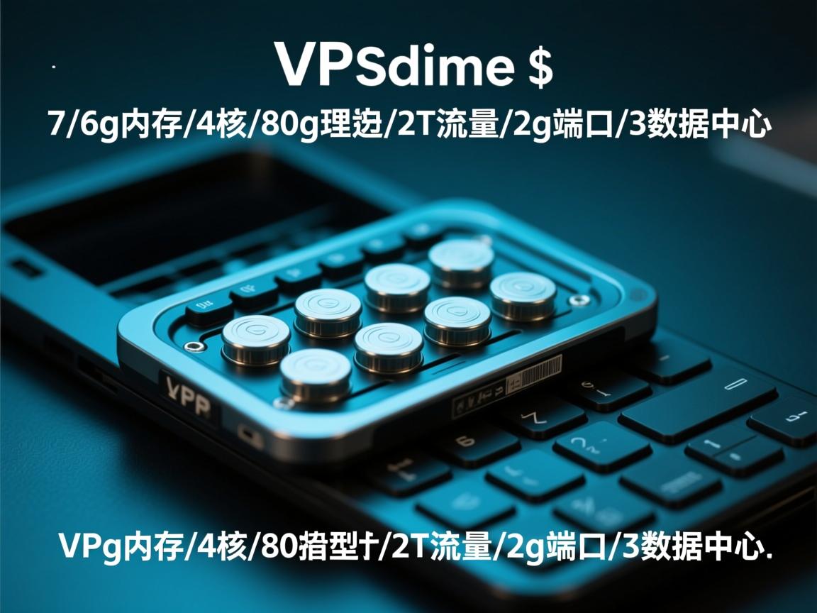 vpsdime-$7/6g内存/4核/80g硬盘/2T流量/2g端口/3数据中心  第3张