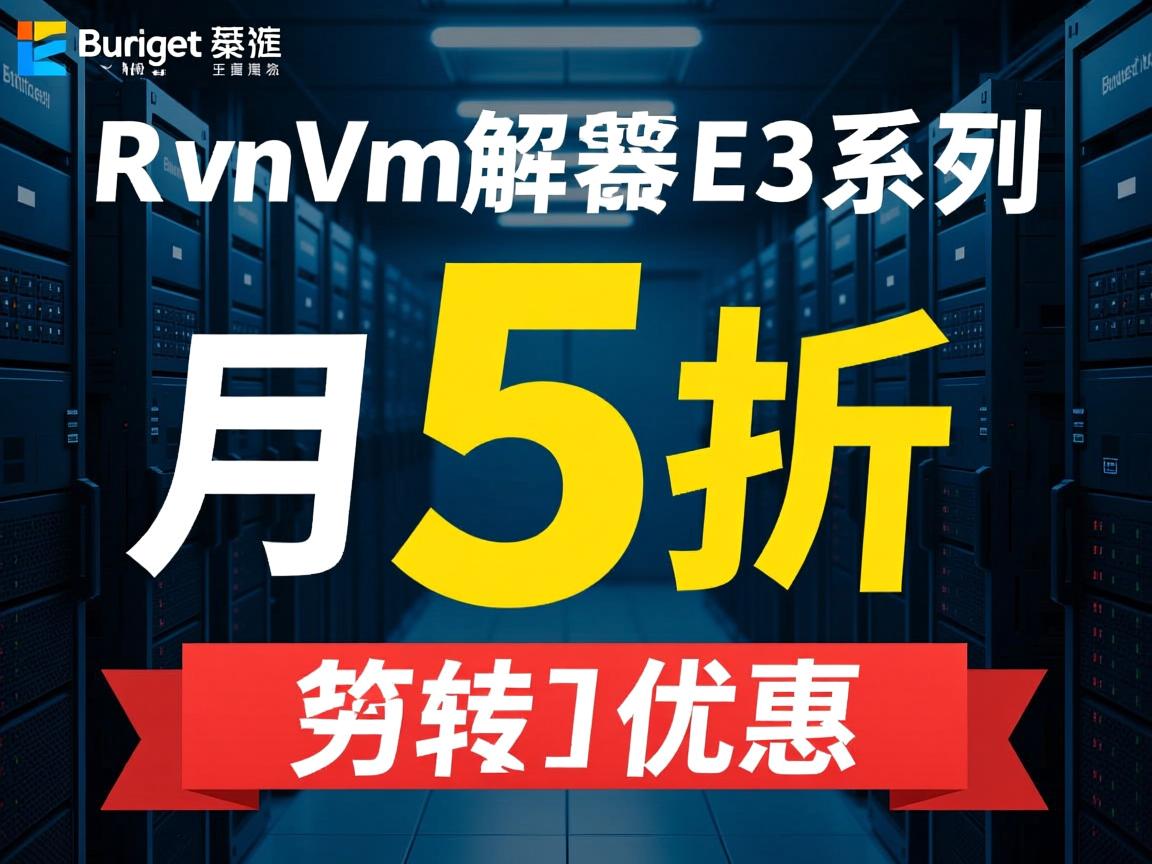 budgetvm服务器E3系列首月5折优惠 第2张 budgetvm服务器E3系列首月5折优惠 第2张