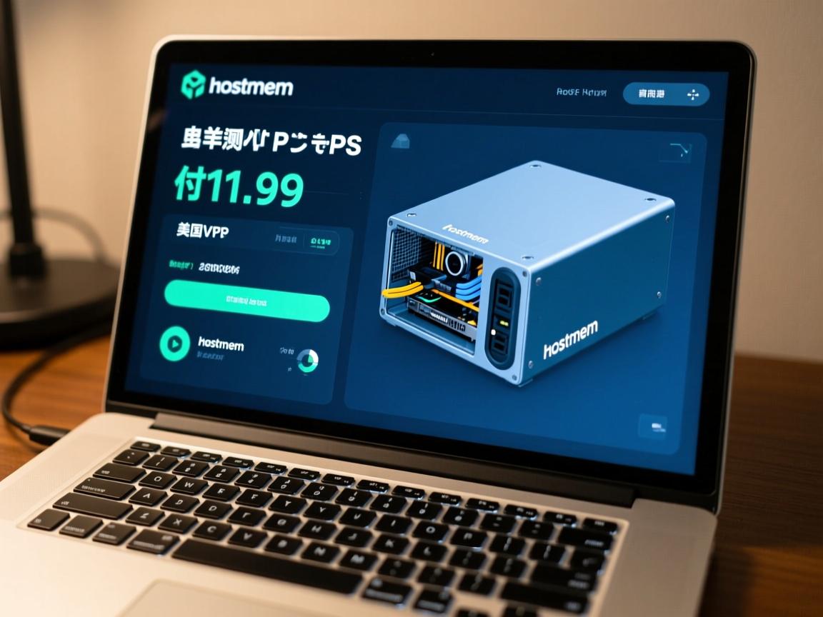 简单测评下hostmem年付11.99美元的美国VPS，分享实测数据看看hostmem怎么样