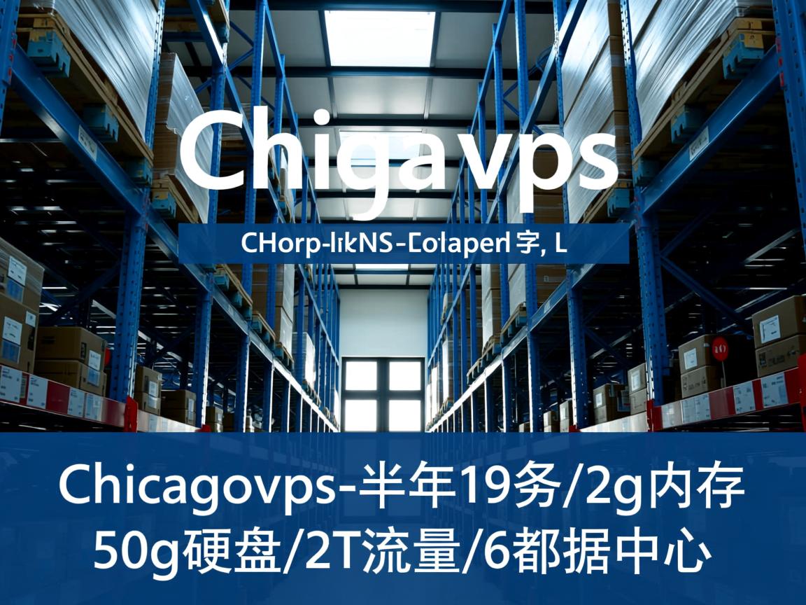 chicagovps-半年19刀/2g内存/50g硬盘/2T流量/6数据中心 第1张 chicagovps-半年19刀/2g内存/50g硬盘/2T流量/6数据中心 第1张
