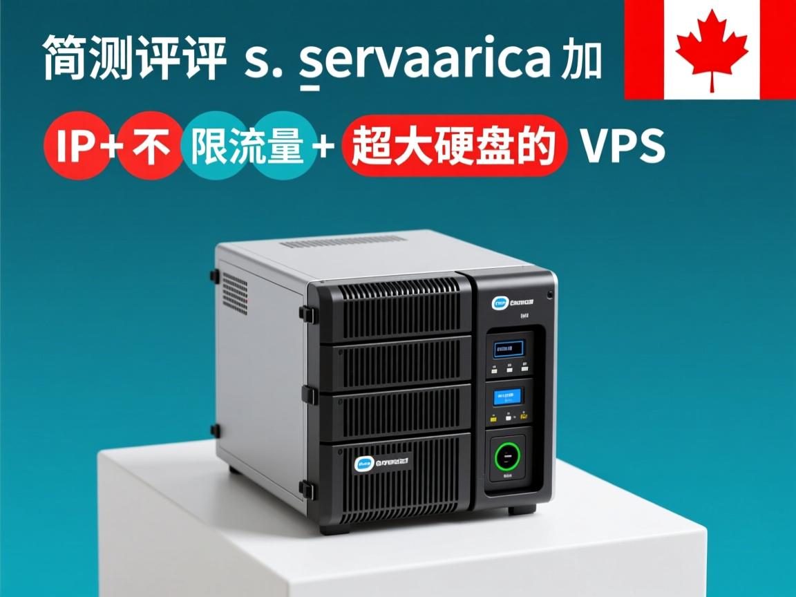 简单测评下servarica加拿大原生IP+不限流量+超大硬盘的VPS  第2张