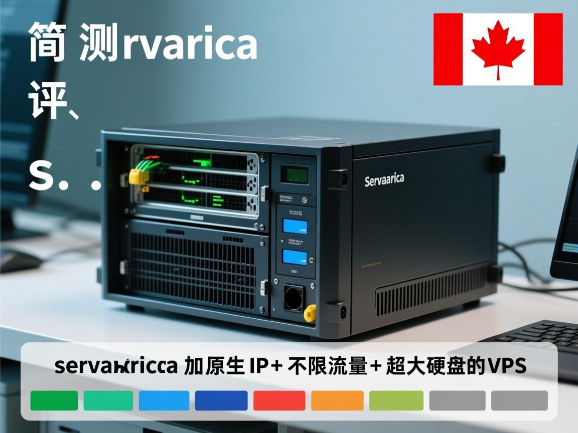简单测评下servarica加拿大原生IP+不限流量+超大硬盘的VPS  第3张