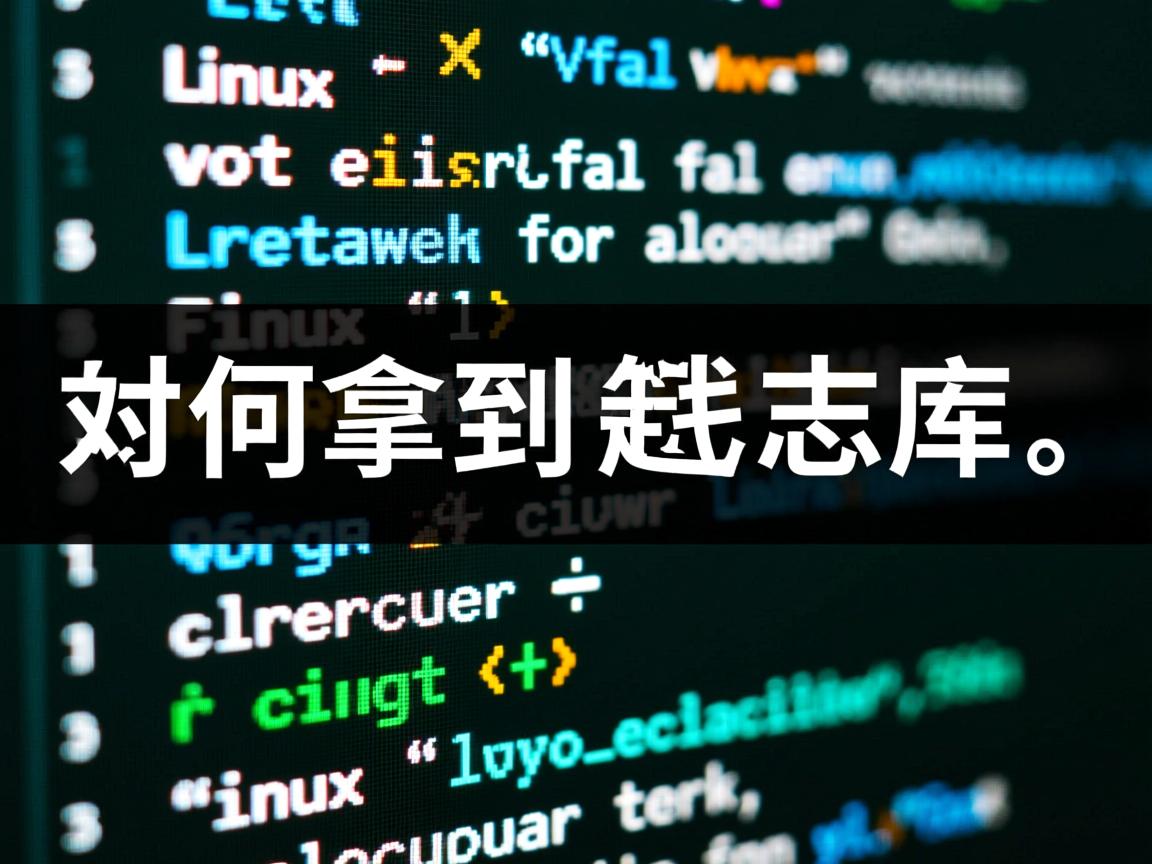 linux 如何拿到日志库