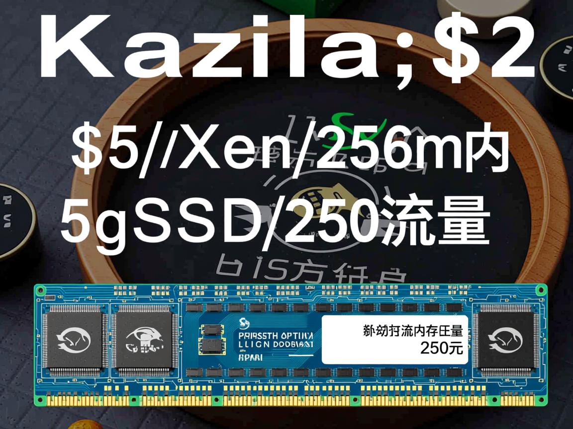 推荐:Kazila-$5/Xen/256m内存/5gSSD/250g流量  第1张