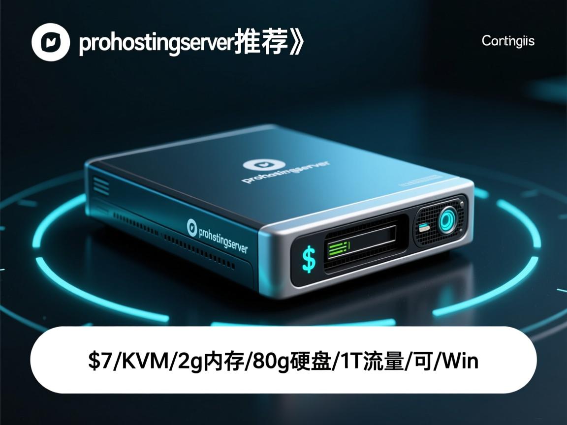 #暂停推荐#prohostingserver-$7/Kvm/2g内存/80g硬盘/1T流量/可Win
