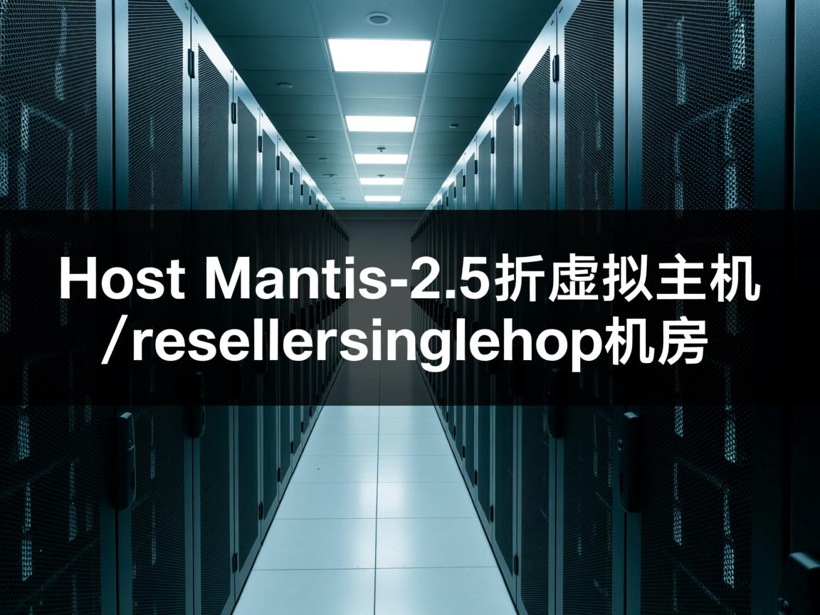 HostMantis-2.5折虚拟主机/reseller(singlehop机房)  第3张