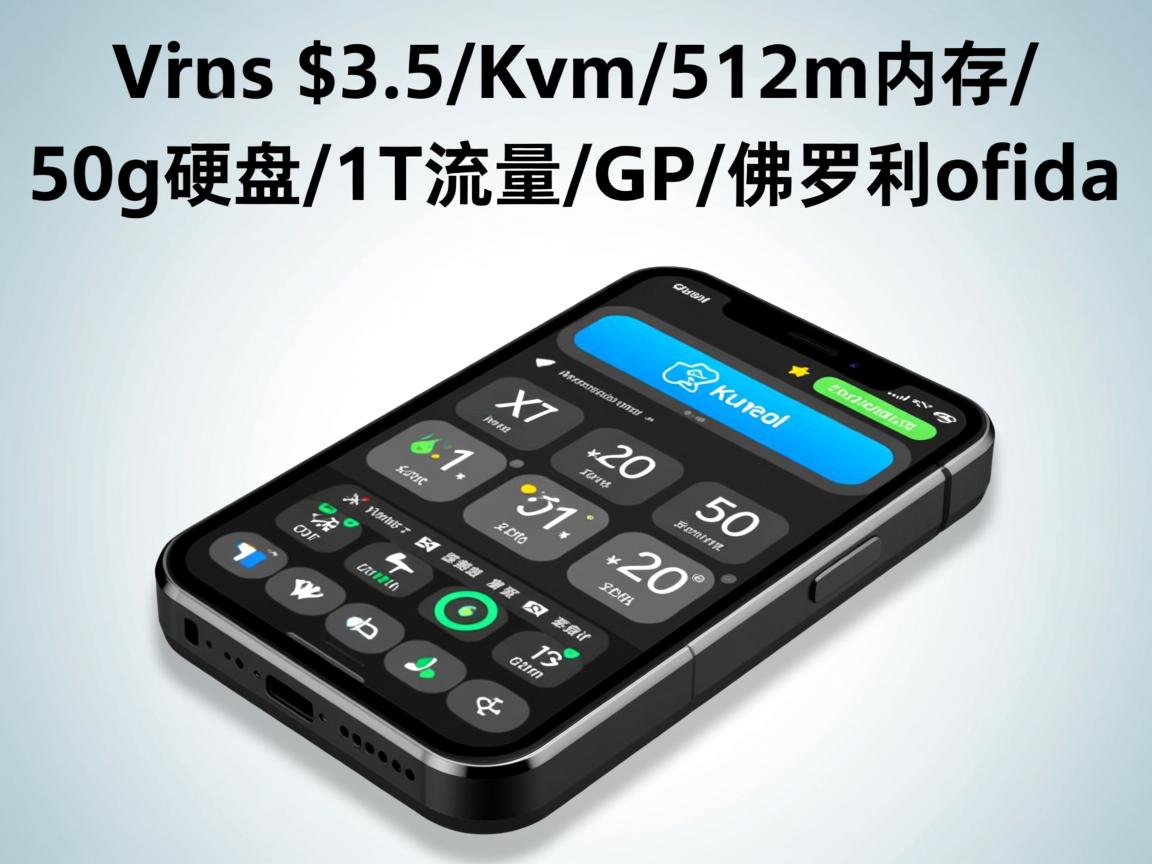 virtovo-$3.5/Kvm/512m内存/50g硬盘/1T流量/G口/佛罗里达  第3张