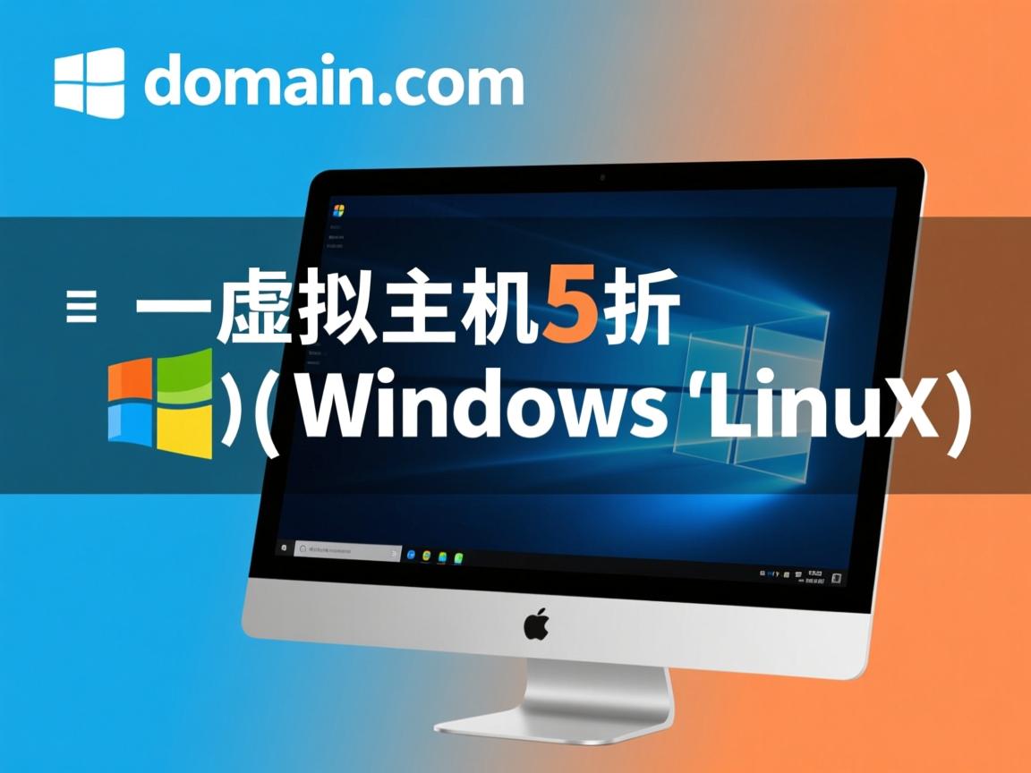推荐:domain.com-虚拟主机5折/windows/Linux