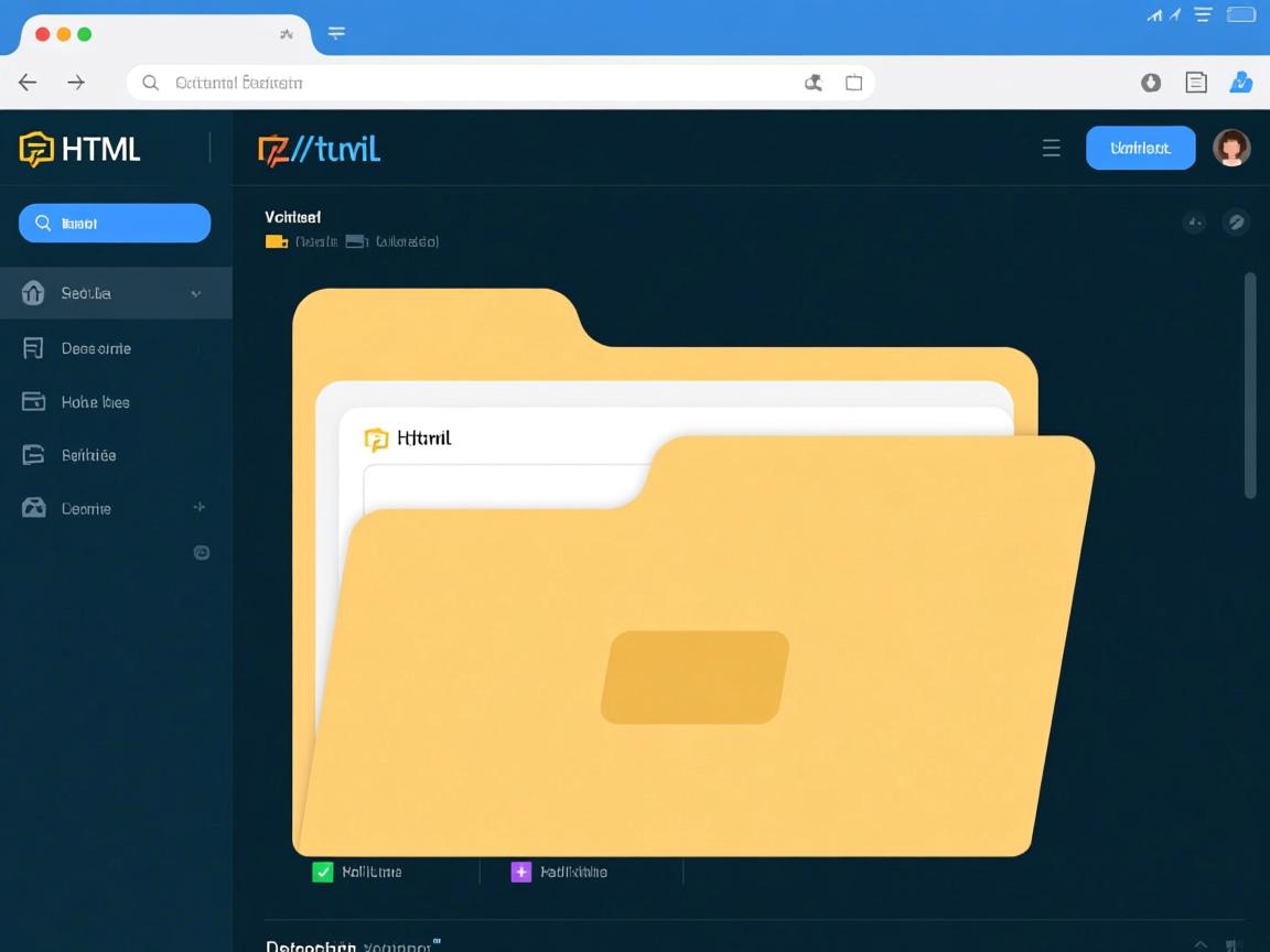 html文件如何创建文件夹