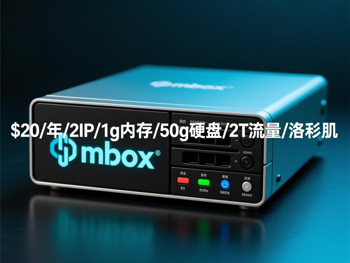 vmbox-$20/年/2IP/1g内存/50g硬盘/2T流量/洛杉矶