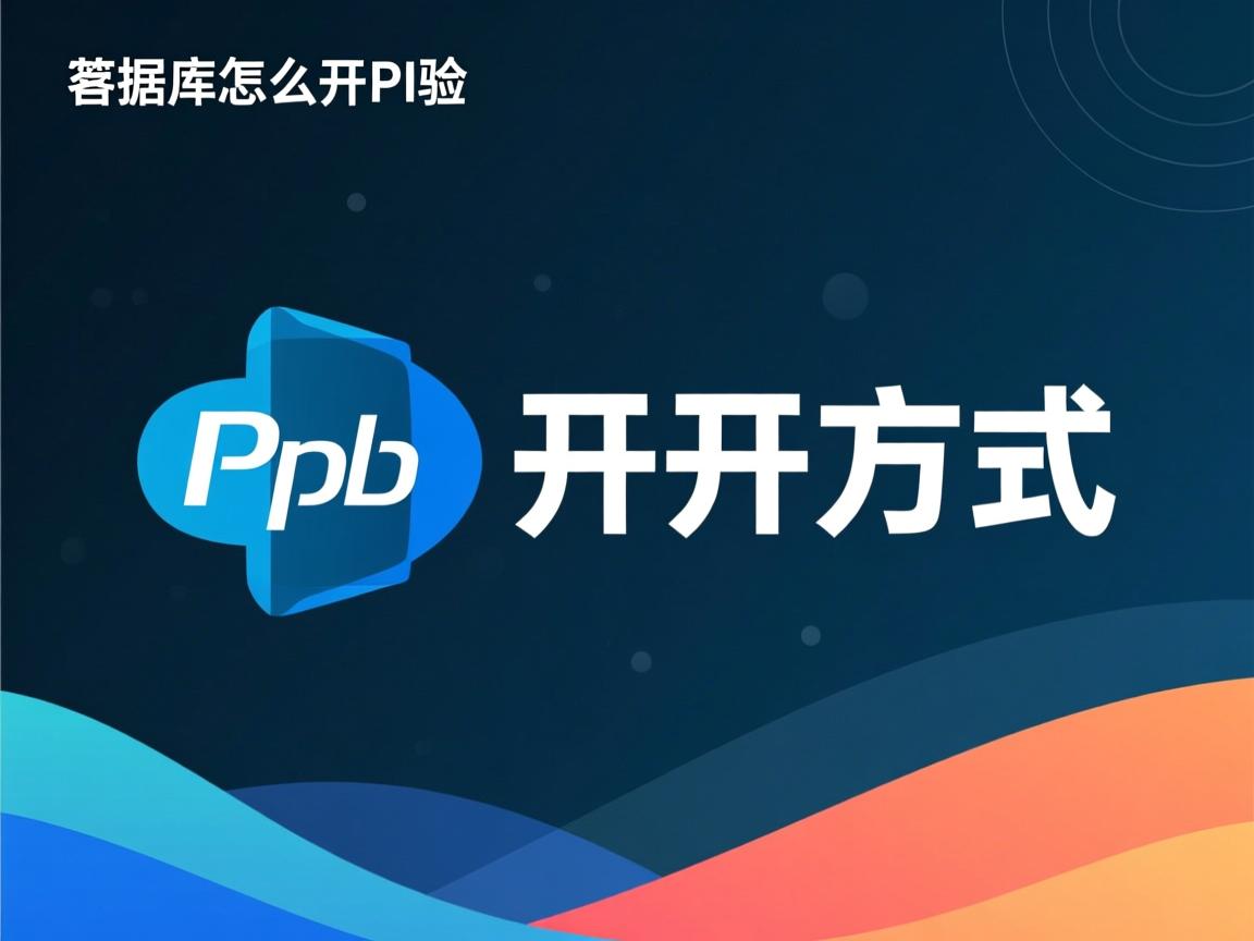 php数据库怎么打开方式