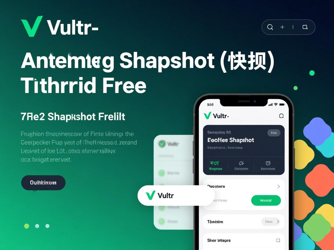 vultr-新增snapshot[快照]功能且免费  第2张