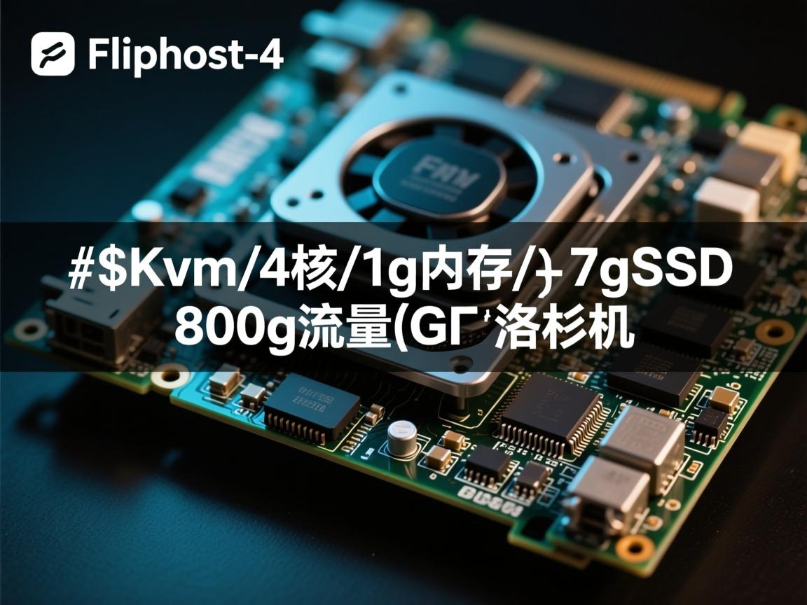 fliphost-4$/Kvm/4核/1g内存/7gSSD/800g流量/G口/洛杉矶 第3张 fliphost-4$/Kvm/4核/1g内存/7gSSD/800g流量/G口/洛杉矶 第3张